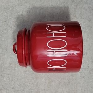 Rae dunn red cookie jar